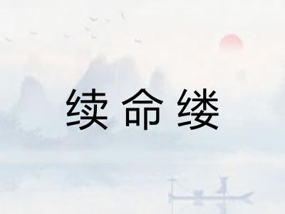 续命缕
