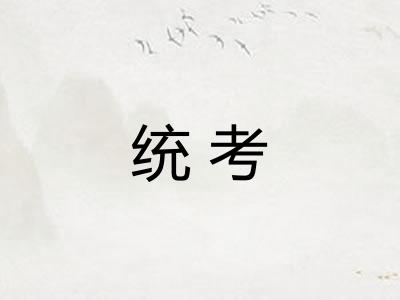 统考