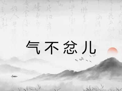 气不忿儿