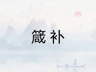 箴补