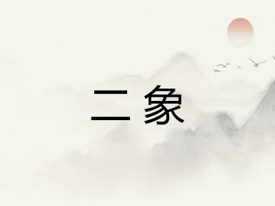二象