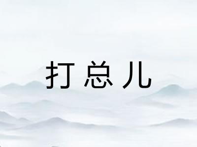 打总儿 打总儿