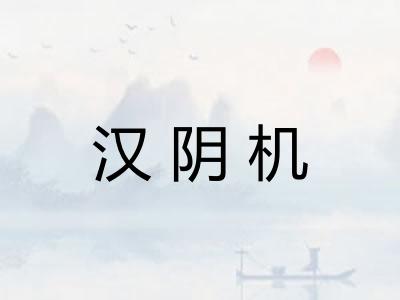 汉阴机