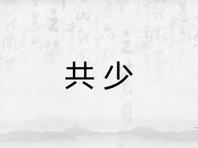 共少