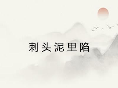 刺头泥里陷 刺头泥里陷