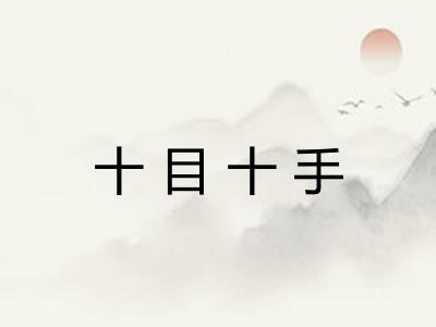 十目十手