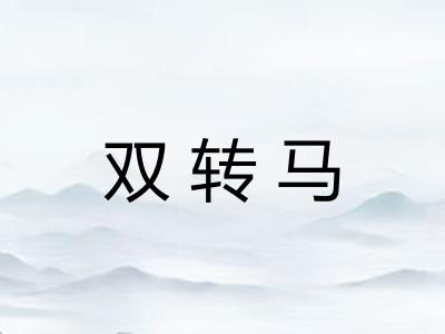 双转马