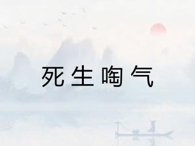 死生啕气