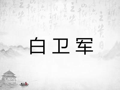 白卫军