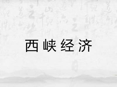 西峡经济