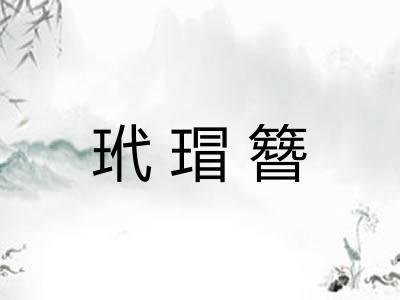 玳瑁簪