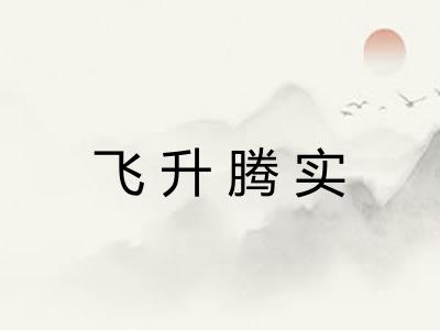飞升腾实