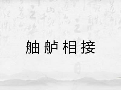 舳舻相接