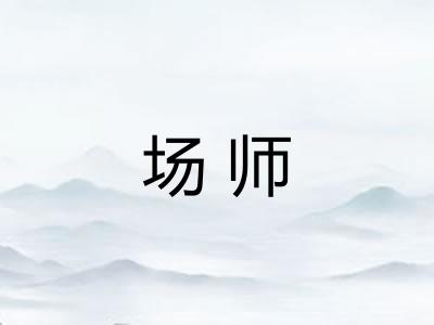 场师