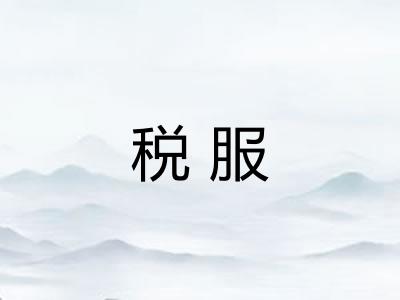 税服