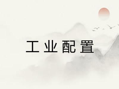 工业配置