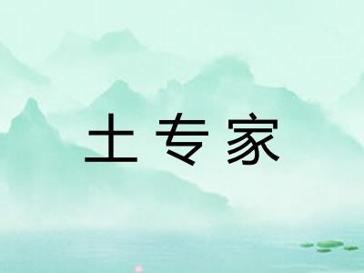土专家