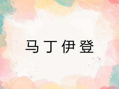 马丁伊登 马丁伊登