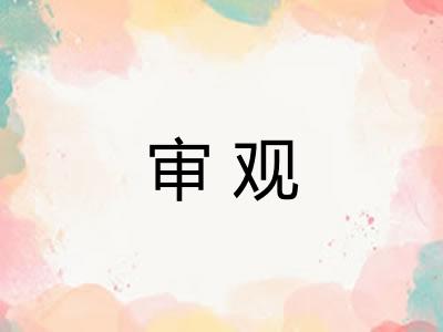 审观