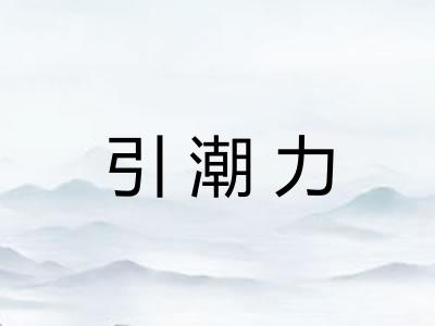 引潮力 引潮力