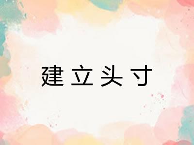 建立头寸