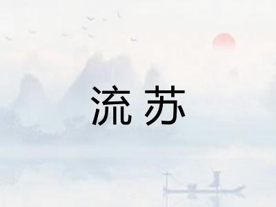 流苏 流苏