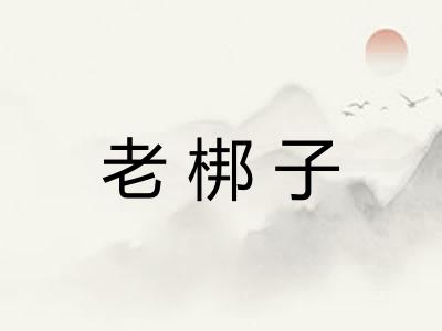老梆子 老梆子