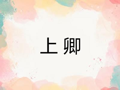 上卿 上卿