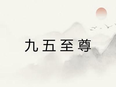 九五至尊 九五至尊