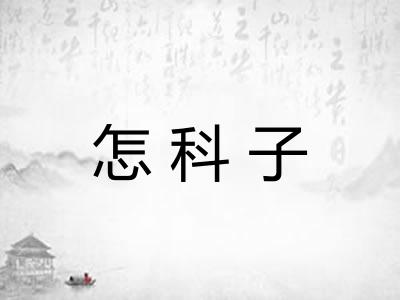 怎科子