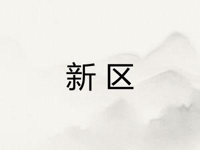 新区