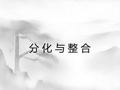 分化与整合