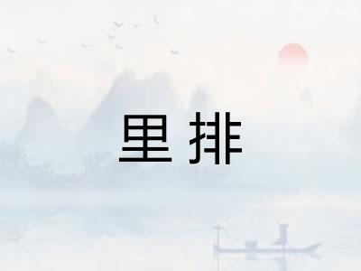 里排