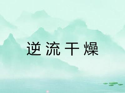 逆流干燥 逆流干燥