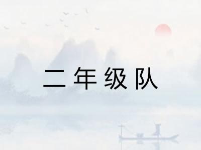 二年级队