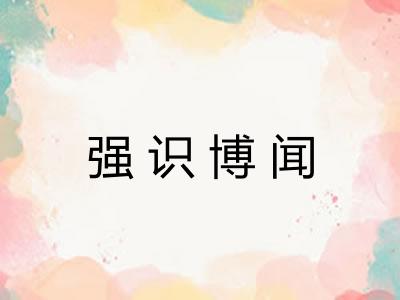 强识博闻 强识博闻