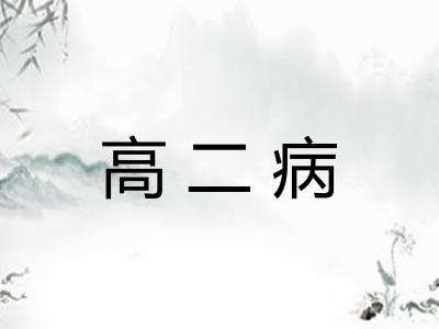 高二病