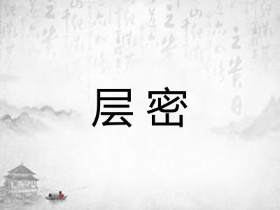 层密 层密