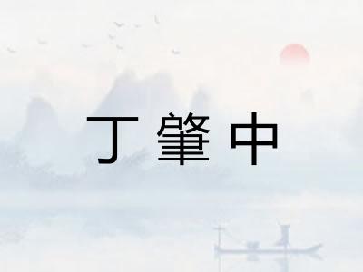 丁肇中