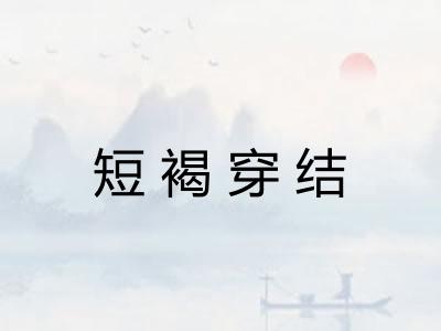 短褐穿结
