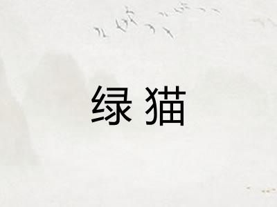 绿猫