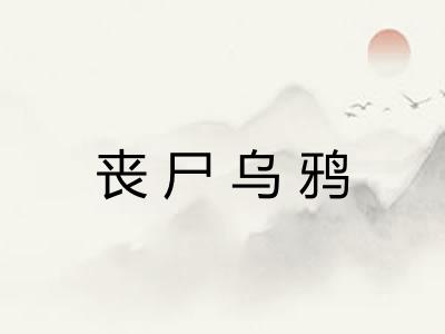 丧尸乌鸦 丧尸乌鸦