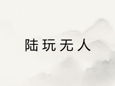 陆玩无人 陆玩无人