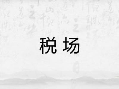 税场 税场