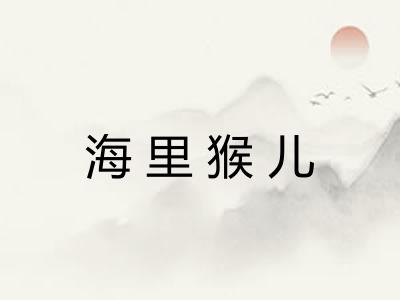 海里猴儿