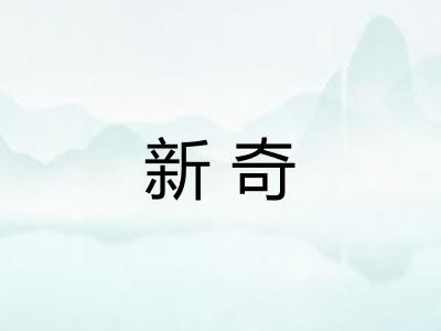 新奇