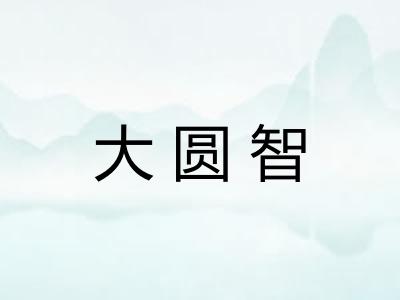 大圆智