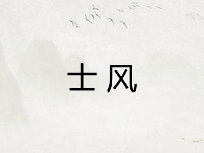 士风