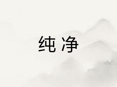 纯净