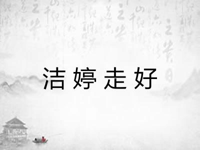 洁婷走好 洁婷走好